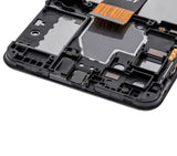 Replacement LCD Assembly With Frame Compatible with Samsung Galaxy A32 5G (A326F/B/M / 2021) (International Dual Sim Model) (Service Pack) (Awesome Black)