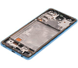 Replacement OLED Assembly With Frame Compatible with Samsung A72 (A725 / 2021) (Refurbished) (Awesome Blue)