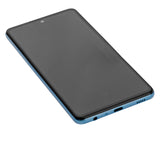 Replacement OLED Assembly With Frame Compatible with Samsung A72 (A725 / 2021) (Refurbished) (Awesome Blue)