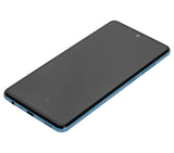 Replacement OLED Assembly With Frame Compatible with Samsung A72 (A725 / 2021) (Refurbished) (Awesome Blue)