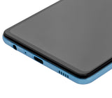 Replacement OLED Assembly With Frame Compatible with Samsung A72 (A725 / 2021) (Refurbished) (Awesome Blue)