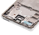 Replacement OLED Assembly With Frame Compatible with Samsung A72 (A725 / 2021) (Refurbished) (Awesome White)