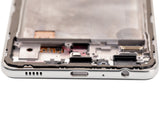 Replacement OLED Assembly With Frame Compatible with Samsung A72 (A725 / 2021) (Refurbished) (Awesome White)