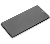 Replacement OLED Assembly With Frame Compatible with Samsung A72 (A725 / 2021) (Refurbished) (Awesome White)