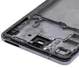 Replacement OLED Assembly With Frame Compatible with Samsung A72 (A725 / 2021) (Refurbished) (Awesome Black)