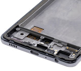 Replacement OLED Assembly With Frame Compatible with Samsung A72 (A725 / 2021) (Refurbished) (Awesome Black)