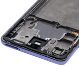 Replacement OLED Assembly With Frame Compatible with Samsung Galaxy A72 (A725 / 2021) (Service Pack) (Awesome Violet)