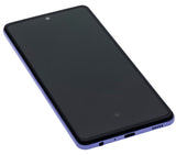 Replacement OLED Assembly With Frame Compatible with Samsung Galaxy A72 (A725 / 2021) (Service Pack) (Awesome Violet)