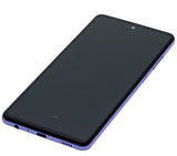 Replacement OLED Assembly With Frame Compatible with Samsung Galaxy A72 (A725 / 2021) (Service Pack) (Awesome Violet)