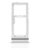 Replacement Dual Sim Card Tray Compatible with Samsung Galaxy A72 (A725 / 2021) (Awesome White)