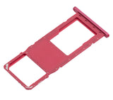 Replacement Single Sim Card Tray Compatible with Samsung Galaxy A02S (A025 / 2020) (Red)