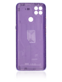 Replacement Back cover Glass Compatible with Motorola Moto G9 Power (XT2091 / 2020) (Electric Violet)