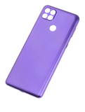 Replacement Back cover Glass Compatible with Motorola Moto G9 Power (XT2091 / 2020) (Electric Violet)