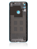 Replacement Back cover Glass Compatible with Motorola Moto E7 Power (XT2097-6 / 2021) (Tahiti Blue)
