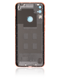 Replacement Back cover Glass Compatible with Motorola Moto E7 Power (XT2097-6 / 2021) (Coral Red)