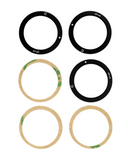 Replacement Back Camera Lens (Glass Only) With Adhesive Compatible with Samsung Galaxy S21 Ultra 5G (5 Piece Set)
