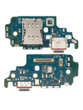 Replacement Charging Port Board With Sim Card Reader Compatible with Samsung Galaxy S21 Ultra 5G (G998U) (US Version) (Premium)