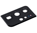 Replacement Back Camera Lens With Cover Bezel Ring Compatible with Samsung Galaxy S21 Ultra 5G (Phantom Black)