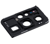 Replacement Back Camera Lens With Cover Bezel Ring Compatible with Samsung Galaxy S21 Ultra 5G (Phantom Black)