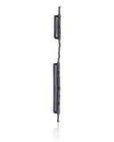 Replacement Hard Buttons (Power / Volume) Compatible with Samsung Galaxy A32 4G (A325 / 2021) (Awesome Black)