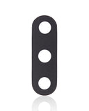 Replacement Back Camera Lens (Glass Only) With Adhesive Compatible with Samsung Galaxy M30 (M305 / 2019) (Black)
