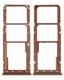 Replacement Dual Sim Card Tray Compatible with Samsung Galaxy M30 (M305 / 2019) (Gold)
