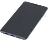 Replacement LCD Assembly With Frame Compatible with Coolpad Legacy 2019 (3705AS / Boost Mobile Version) (Refurbished) (Black)