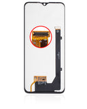 Replacement LCD Assembly Without Frame Compatible with Coolpad Legacy Brisa 2020 (3706) (Refurbished) (Black)