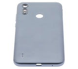 Replacement Back cover Glass Compatible with Motorola Moto E6i (XT2053-5 / 2021) (Titanium Gray)