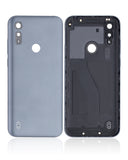 Replacement Back cover Glass Compatible with Motorola Moto E6i (XT2053-5 / 2021) (Titanium Gray)