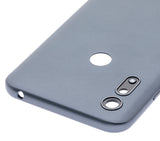 Replacement Back cover Glass Compatible with Motorola Moto E6i (XT2053-5 / 2021) (Titanium Gray)