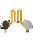 Replacement Fingerprint Reader With Flex Cable Compatible with Motorola Moto G50 (XT2137 / 2021) (Steel Gray)