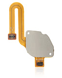 Replacement Fingerprint Reader With Flex Cable Compatible with Motorola Moto G50 (XT2137 / 2021) (Steel Gray)