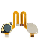 Replacement Fingerprint Reader With Flex Cable Compatible with Motorola Moto G50 (XT2137 / 2021) (Aqua Green)