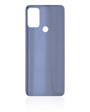 Replacement Back cover Glass Compatible with Motorola Moto G50 (XT2137 / 2021) (Steel Gray)