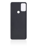 Replacement Back cover Glass Compatible with Motorola Moto G50 (XT2137 / 2021) (Steel Gray)
