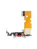 Replacement Charging Port Flex Cable Compatible with Apple iPhone 8 (Premium) (Red)