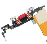 Replacement Charging Port Flex Cable Compatible with Apple iPhone 8 (Premium) (Red)