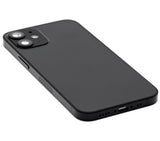 Replacement Back Housing W/ Small Parts Compatible with Apple iPhone 12 Mini (US Version) (Used OEM Pull: Grade C) (Black)