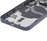 Replacement Back Housing W/ Small Parts Compatible with Apple iPhone 12 Mini (US Version) (Used OEM Pull: Grade B) (Blue)