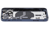 Replacement Back Housing W/ Small Parts Compatible with Apple iPhone 12 Mini (US Version) (Used OEM Pull: Grade B) (Blue)