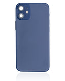 Replacement Back Housing W/ Small Parts Compatible with Apple iPhone 12 Mini (US Version) (Used OEM Pull: Grade A) (Blue)
