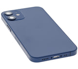 Replacement Back Housing W/ Small Parts Compatible with Apple iPhone 12 Mini (US Version) (Used OEM Pull: Grade C) (Blue)