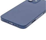 Replacement Back Housing W/ Small Parts Compatible with Apple iPhone 12 Mini (US Version) (Used OEM Pull: Grade A) (Blue)