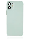 Replacement Back Housing W/ Small Parts Compatible with Apple iPhone 12 Mini (US Version) (Used OEM Pull: Grade B) (Green)