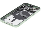 Replacement Back Housing W/ Small Parts Compatible with Apple iPhone 12 Mini (US Version) (Used OEM Pull: Grade A) (Green)