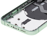 Replacement Back Housing W/ Small Parts Compatible with Apple iPhone 12 Mini (US Version) (Used OEM Pull: Grade C) (Green)
