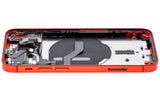 Replacement Back Housing W/ Small Parts Compatible with Apple iPhone 12 Mini (US Version) (Used OEM Pull: Grade A) (Red)