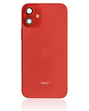 Replacement Back Housing W/ Small Parts Compatible with Apple iPhone 12 Mini (US Version) (Used OEM Pull: Grade A) (Red)