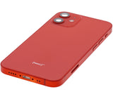 Replacement Back Housing W/ Small Parts Compatible with Apple iPhone 12 Mini (US Version) (Used OEM Pull: Grade A) (Red)